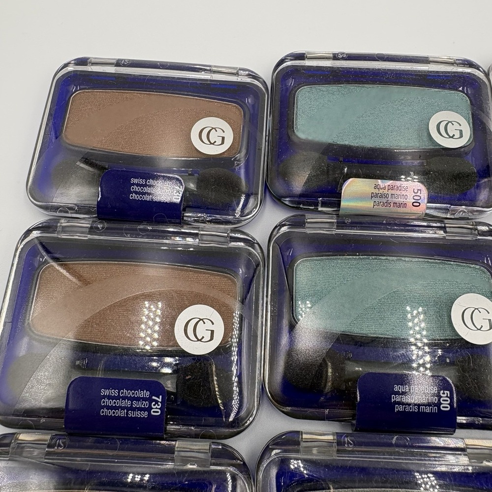 Lot Of 20 Vintage 2000"s Cover Girl Eye Enhancers Single Shadows Various Colors - Picture 5 of 16